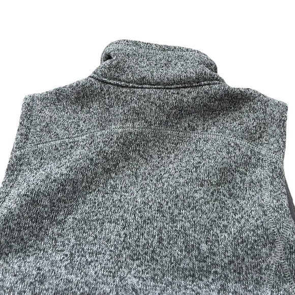 SOLD Patagonia Better Sweater Gray Zip Vest - Picture 6 of 7